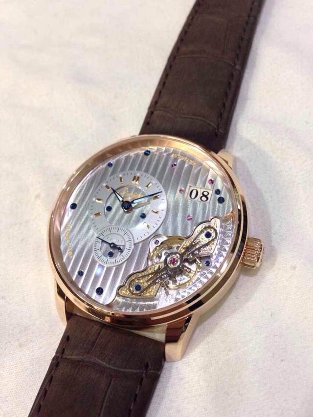 glashutte original/格拉苏蒂 pano系列男士机械腕表91-02-01-05-30