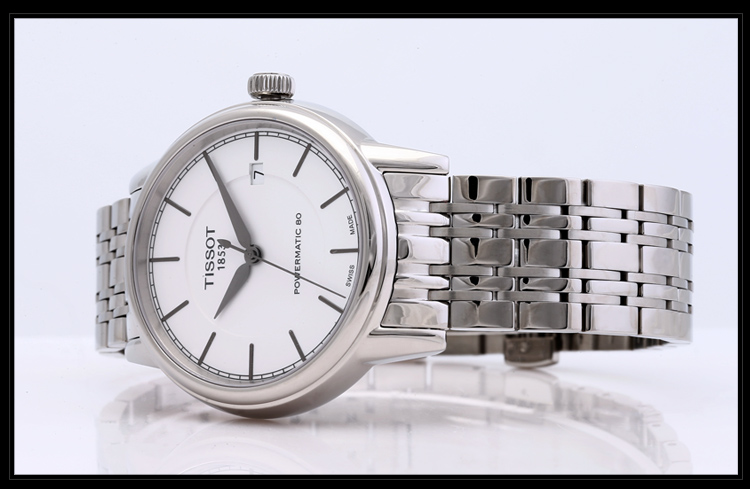 【可用券】tissot/天梭 卡森系列机械男表t085.407.11.011.00