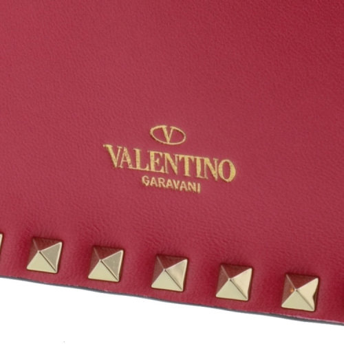 【包邮包税】valentino/华伦天奴 女士丰富金属铆钉装饰字母logo印花