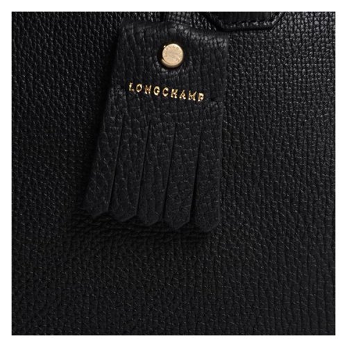 【包邮包税】longchamp/珑骧 女士 牛皮 经典logo压花 手提包 sp
