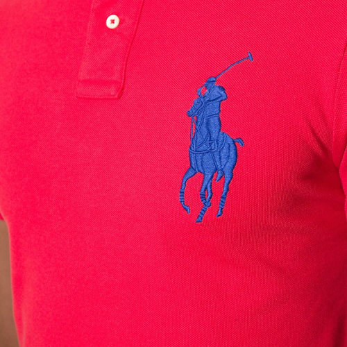 Ralph Lauren logo,La Prairie logo ralph lauren/拉夫劳伦 男士 纯棉 logo点缀 短袖 t恤 ve