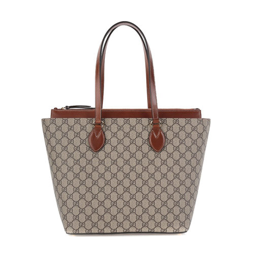 gucci/古驰 女士 牛皮 经典logo印花 手提包 al