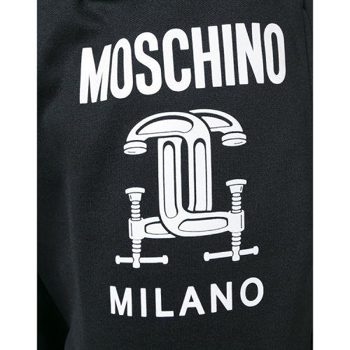 MOSCHINO LOGO,FENDI logo moschino/莫斯琦诺 男士 经典logo图案印花 裤子 of