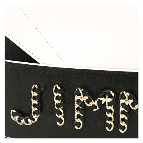 jimmy choo logo,gc logo jimmy choo/周仰杰 女士 小牛皮 logo装饰 单肩包 os