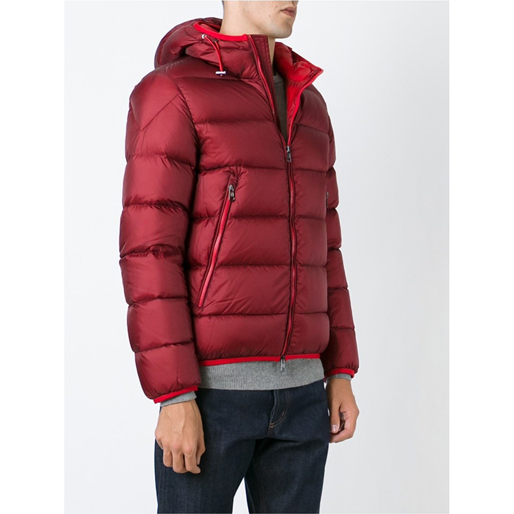 moncler/蒙克莱 松紧袖口 左袖logo标识 男士短款羽绒服al