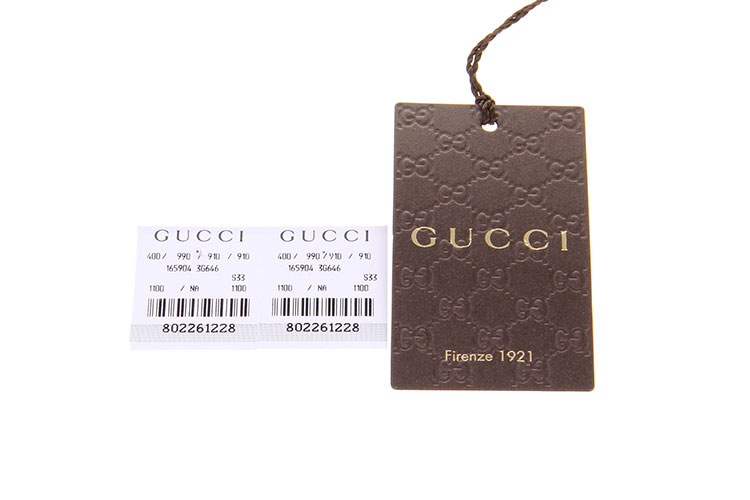 gucci(古驰) 黑灰色logo羊毛丝围巾