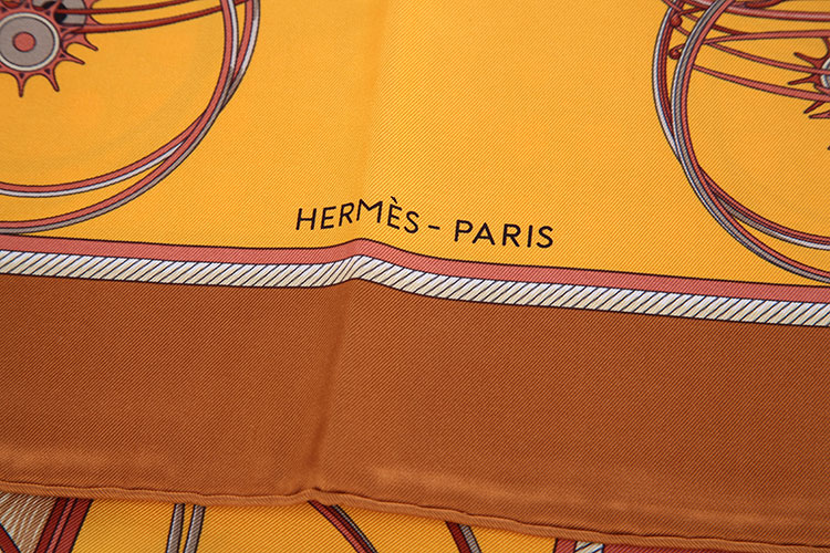 HERMES爱马仕丝巾】HERMES(爱马仕) 黄色