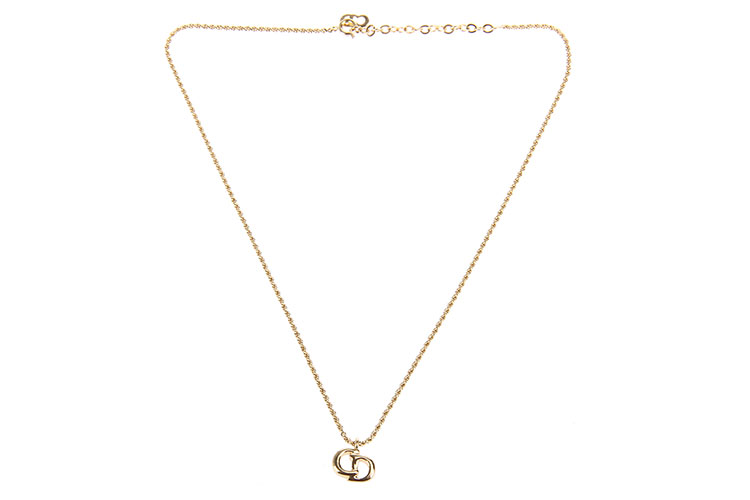 【dior(迪奥) dior金色cd吊坠项链】价格,图片,正品