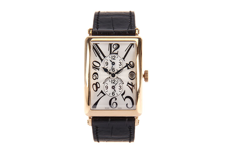 franck muller(法兰克穆勒) longisland系列masterbanker男士机械腕表