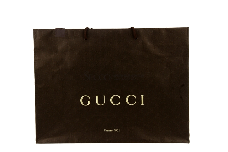 gucci(古驰) 浅咖色帆布单肩包