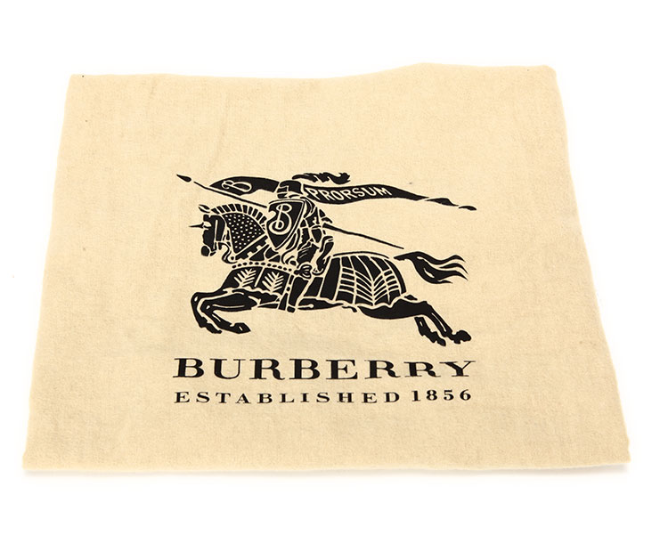 burberry(博柏利) 卡其色经典骑士格纹橘色配皮手提包