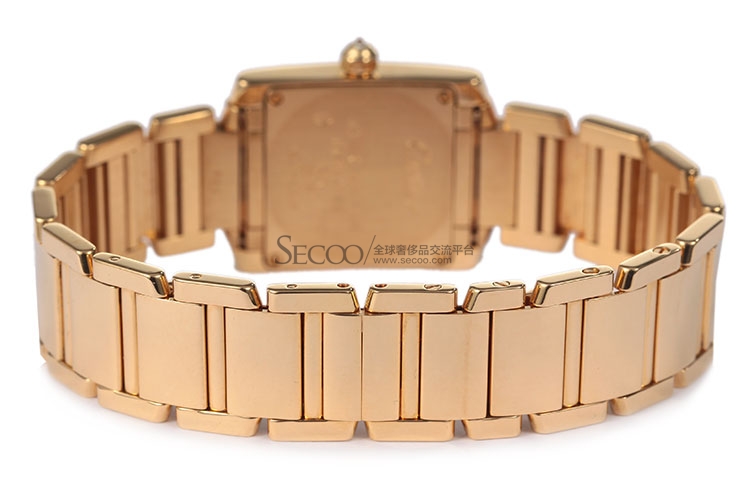 CARTIER(卡地亚) 法国坦克<em>女士黄金</em>石英<em>腕表</em>