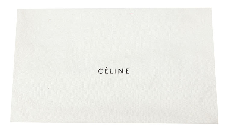 celine(赛琳) #浅灰色皮质斜挎包