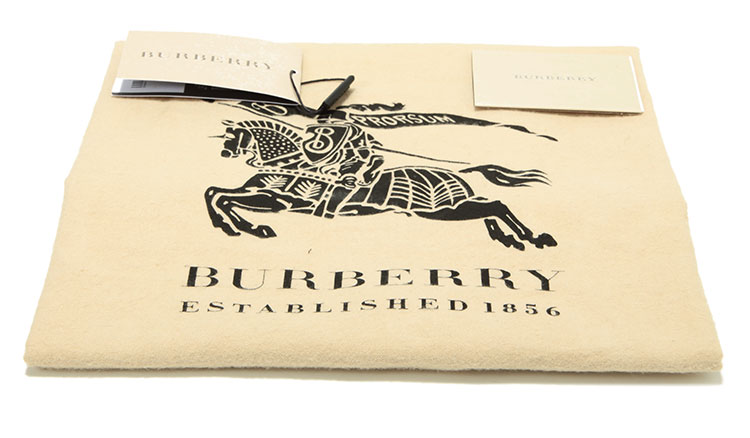 burberry(博柏利#咖啡色经典格纹pvc手提包