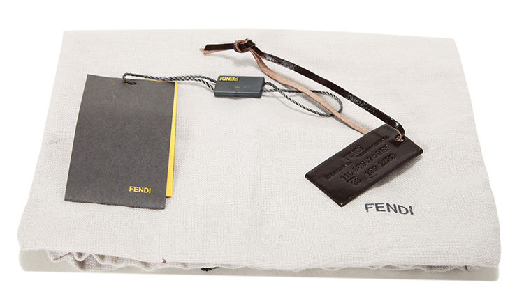 fendi(芬迪) #双f带头外棕内玫紫色腰带110