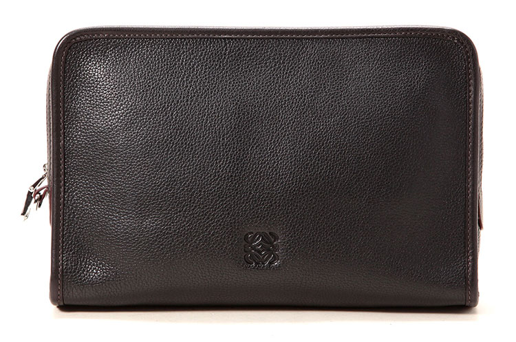 loewe(罗意威#黑色皮质手包