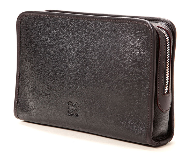 loewe(罗意威#黑色皮质手包
