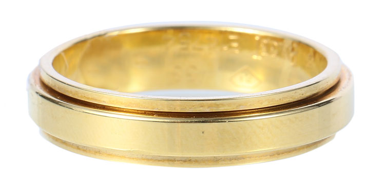 PIAGET(伯爵) possession系列18K黄金双层戒