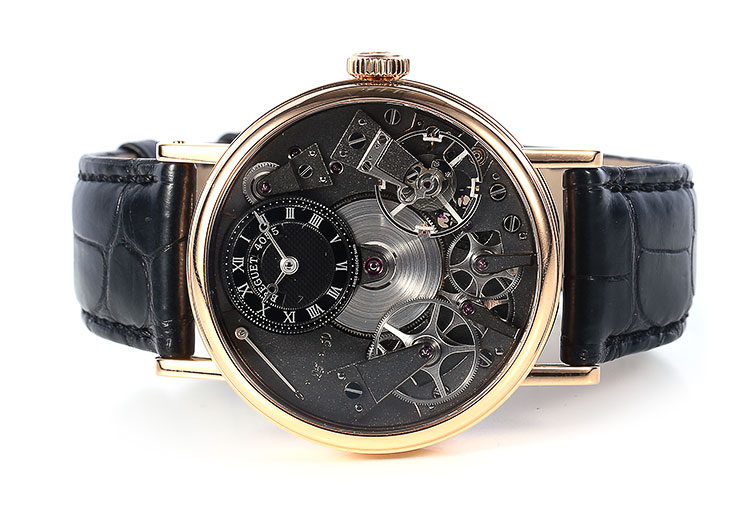 breguet/宝玑传统系列男式手动机械腕表7027br/g9/9v6