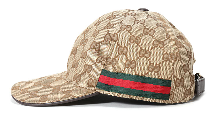 gucci(古驰)白色经典logo棒球帽