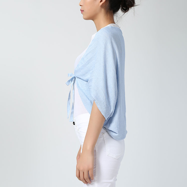 Il Parco(意派客)Denny女装<em>浅蓝色针织</em>衫<em>开衫</em>D