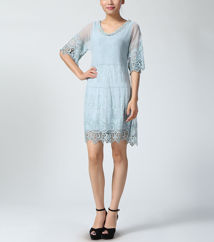 Il Parco(意派客)Le fate<em>女装墨玉</em>色连衣裙0317