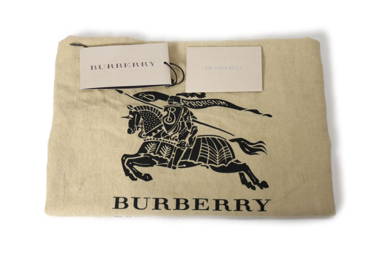 burberry(博柏利#经典格纹帆布黑色配皮斜挎包