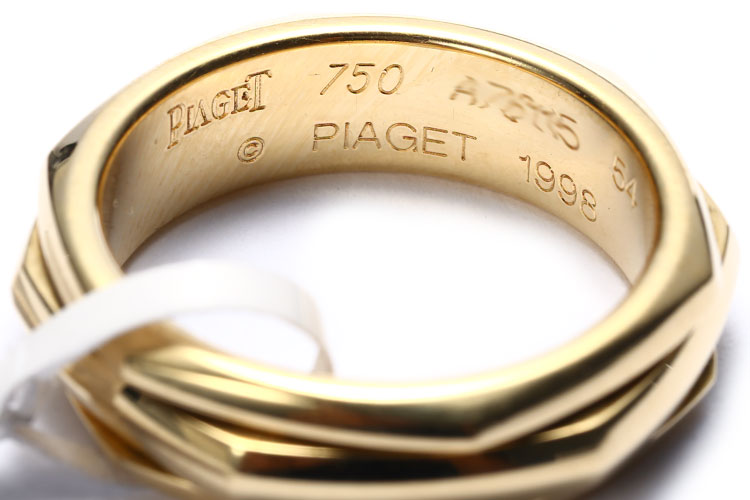 piaget(伯爵) 18k黄金possesion戒指54