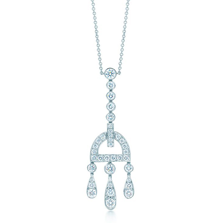 tiffany & co.(蒂芙尼)白金钻石吊坠22681982