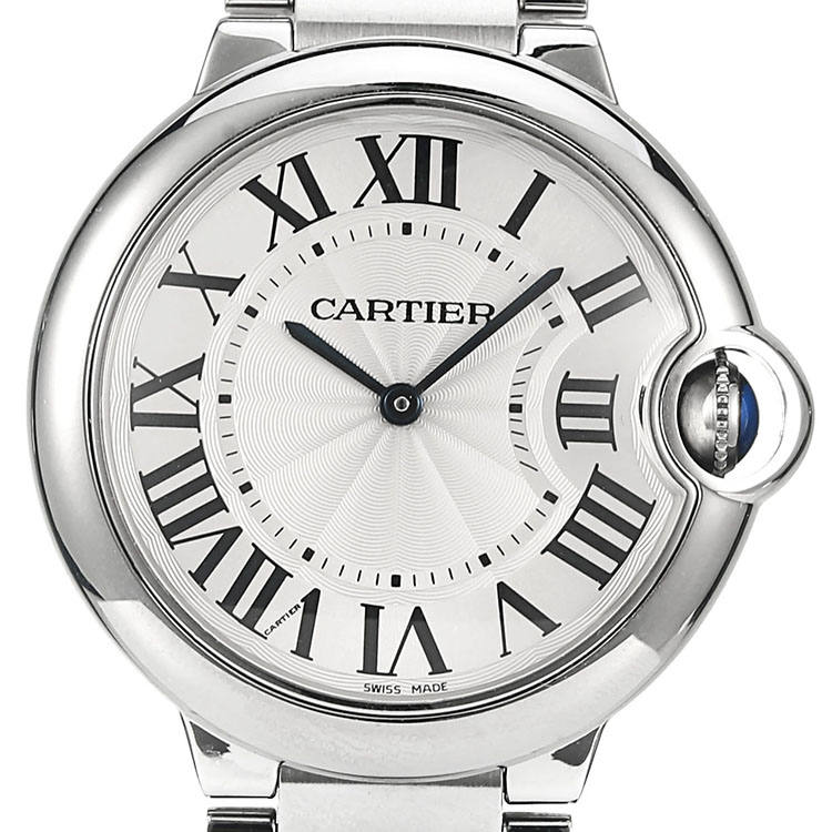 cartier/卡地亚蓝气球系列中性款式石英腕表w69011z4