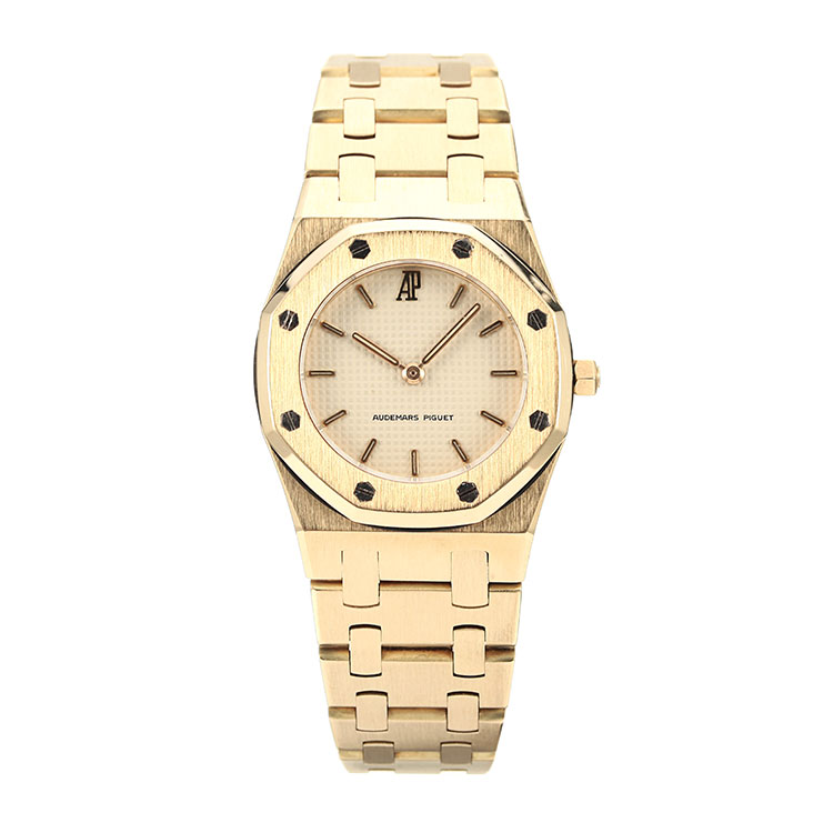 audemars piguet(爱彼) #18k黄金女士石英腕表