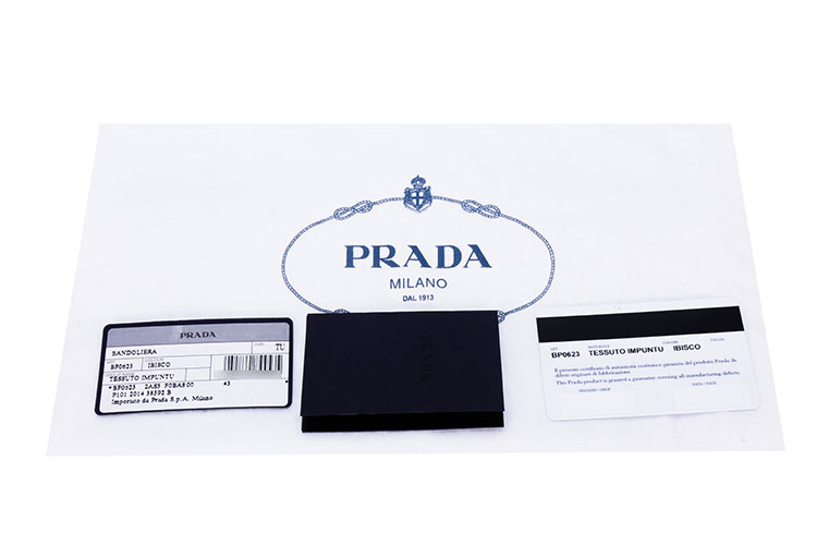 prada(普拉达)桃红色尼龙单肩包