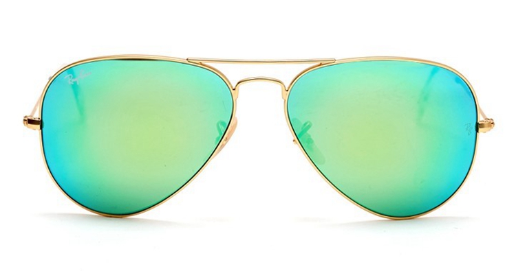 RayBan雷朋太阳镜绿色反光蛤蟆镜 RB3025 1