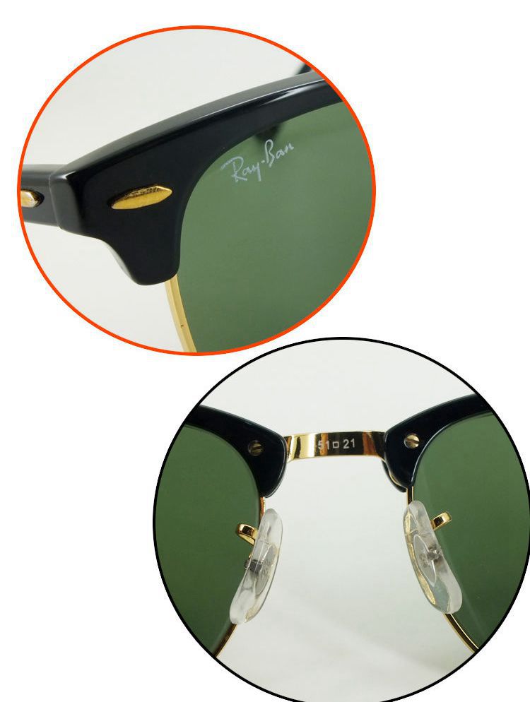 rayban雷朋 复古太阳镜 墨镜rb3016 w0365 51明星款墨镜
