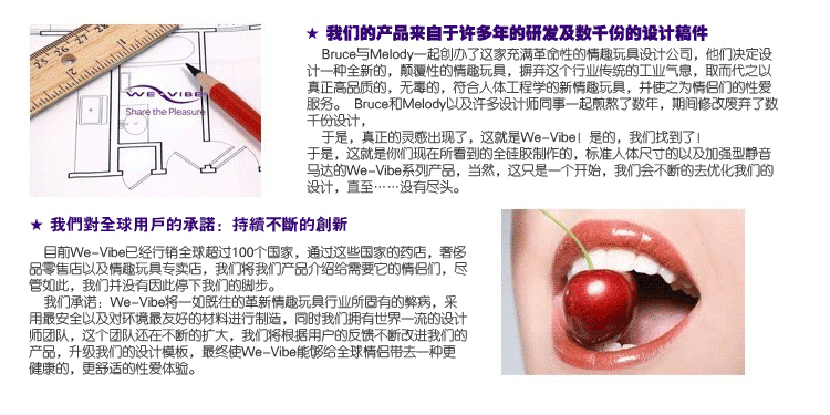 加拿大we-vibe 维依三代阴蒂g点共振器 紫色