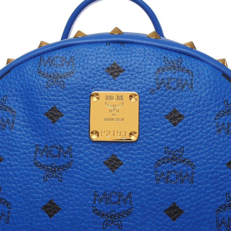 mcm/mcm金属logo中号双肩背包