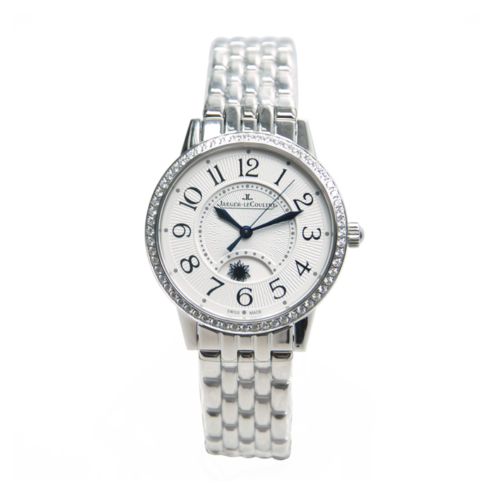 jaeger-lecoultre/积家 约会系列 日夜显示镶钻 机械女表 q3448120