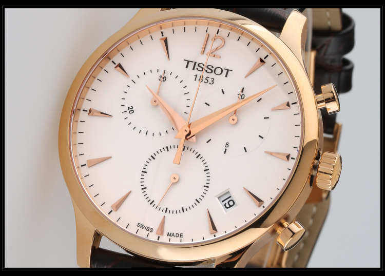 tissot/天梭 俊雅系列石英男士手表t063.617.36.037.00