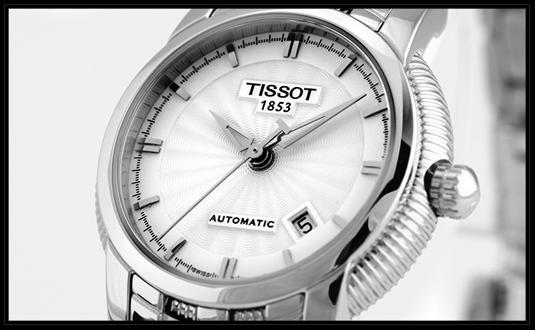 tissot/天梭 宝环系列机械女表t97.1.183.31