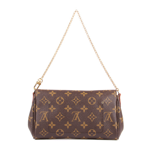 louis vuitton/路易威登 monogram帆布/配皮 女士 小号手提两用斜挎包