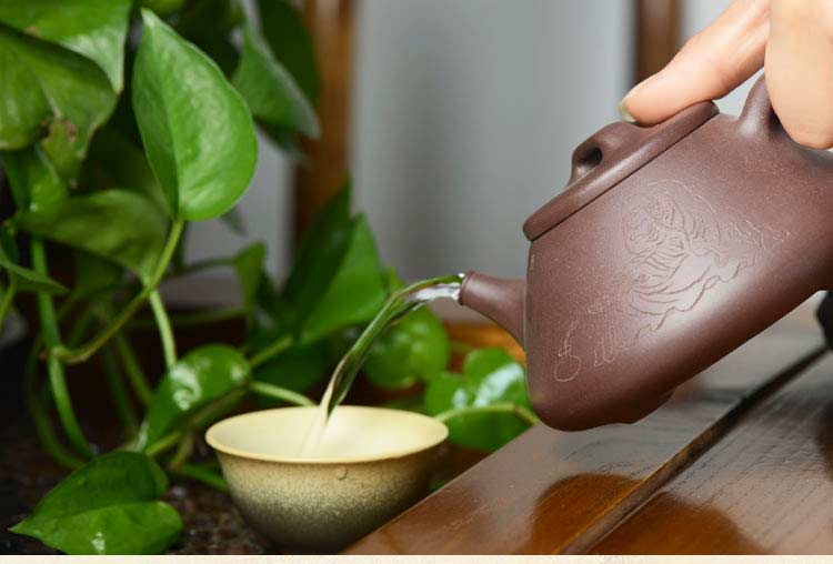 pinpai/其他品牌 紫砂壶 玉成石瓢 紫泥 宜兴大师全手工作品 赵丽萍