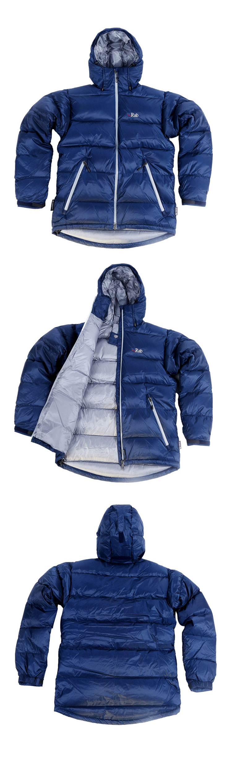 rab neutrino endurance户外高填充登山羽绒服800蓬男14新款 外蓝内白