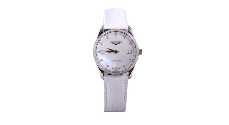 longines/浪琴名匠精钢贝壳钻石自动机械女表(l2.518.0.87.3)