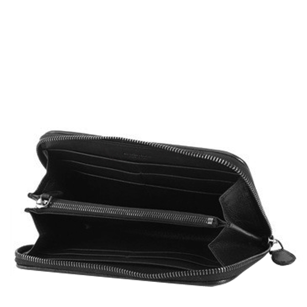 Bottega Veneta <em>宝缇嘉 女士</em>黑色羊皮编织长款