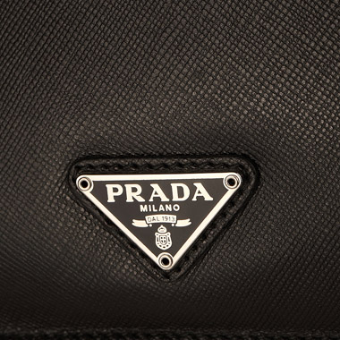 prada/普拉达 中性款式黑色牛皮 ipad套 小型皮具