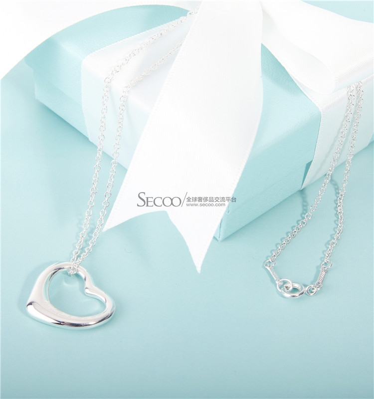 tiffany & co.(蒂芙尼) 心形吊坠925纯银