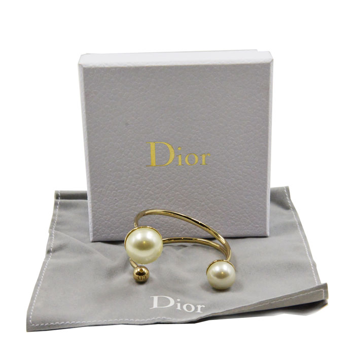 【dior/迪奥 女士珍珠淡金色手镯】价格,图片,正品 –