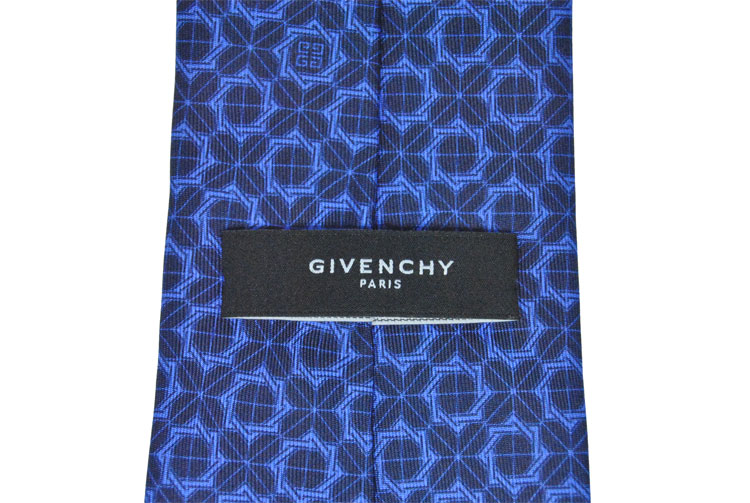 givenchy/纪梵希 男士花朵刺绣logo领带