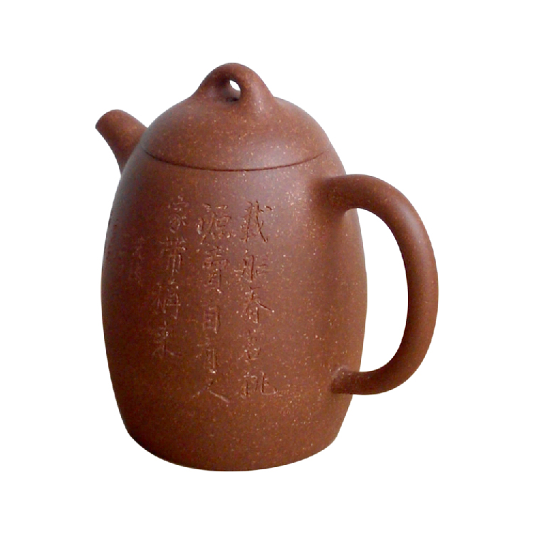 HEJIZHANGSHENG\/和记张生 玉成窑 紫砂秦权壶 230cc