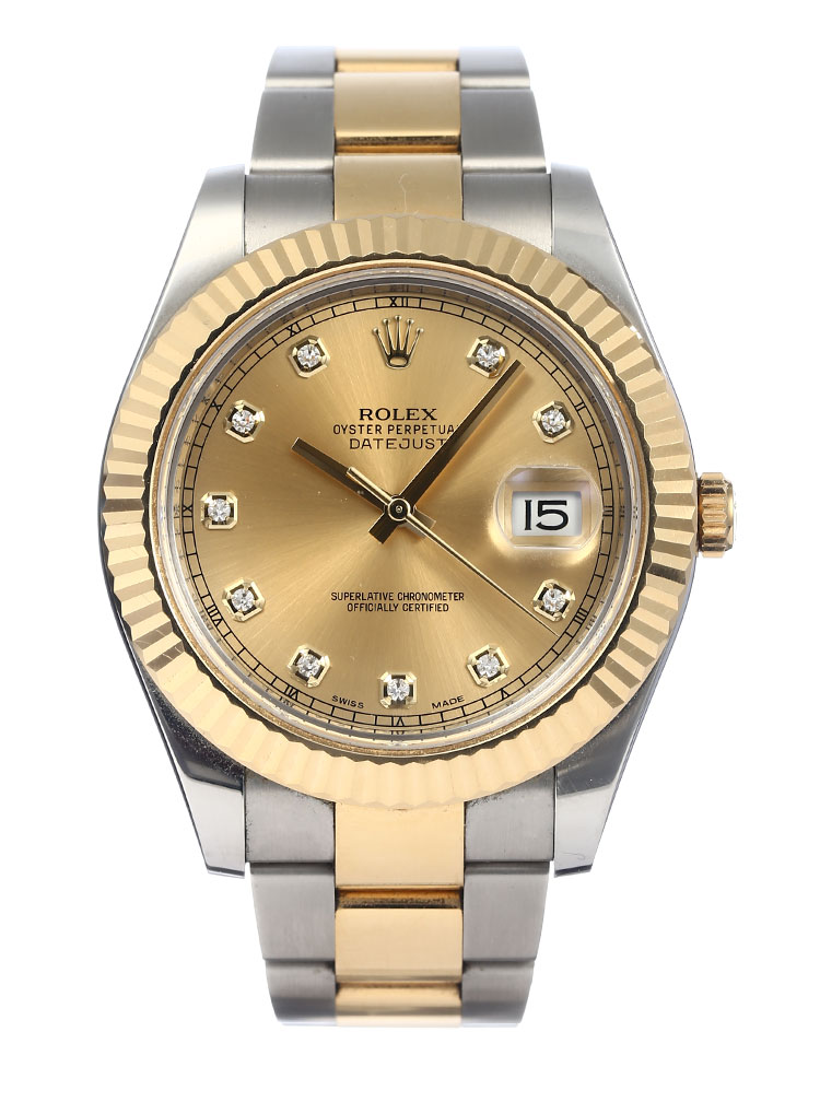 日誌型系列】rolex(勞力士)日誌型男士機械腕錶116333【正品 價格